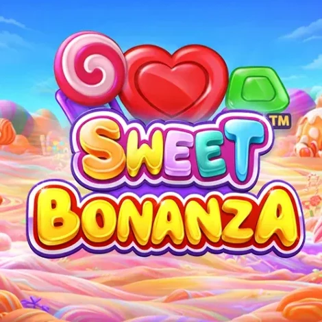 Sweet Bonanza kleurrijke snoep en fruit symbolen